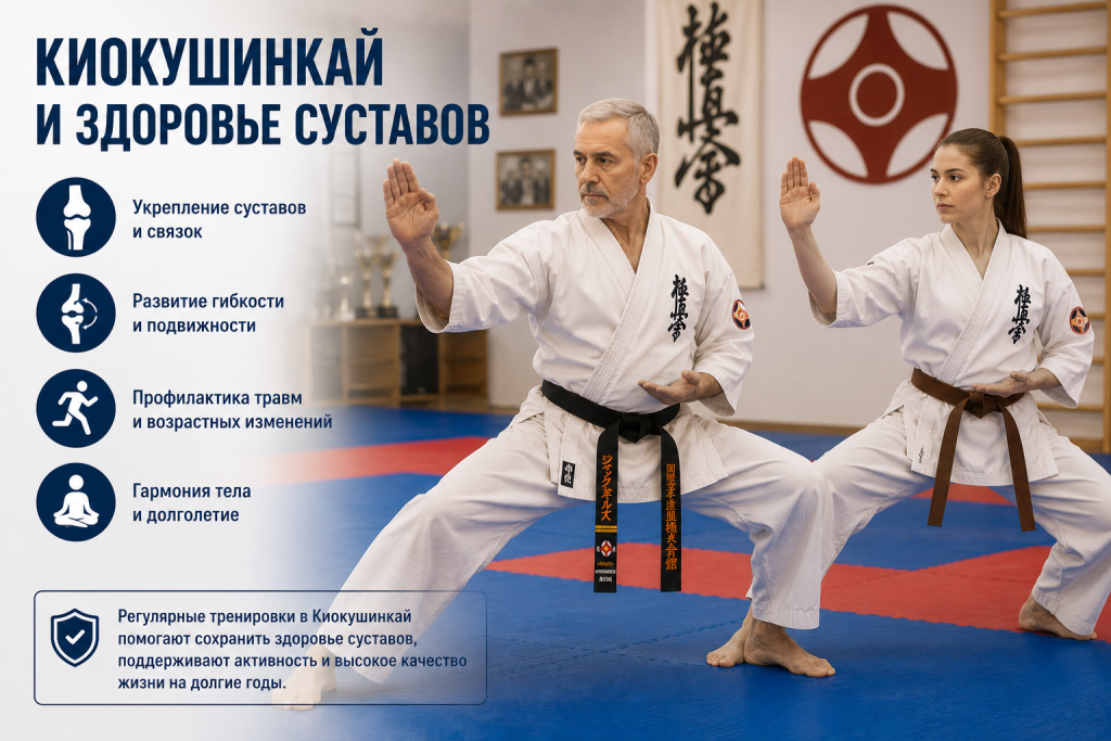 Киокушинкай и здоровье суставов