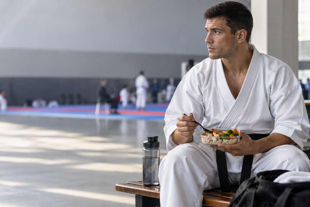 Eating on Kyokushin Tournament Day: Before, Between and After Fights